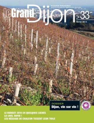 Couverture du magazine Le Grand Dijon de février 2014