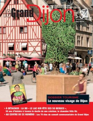 Couverture du magazine Le Grand Dijon de mai 2014